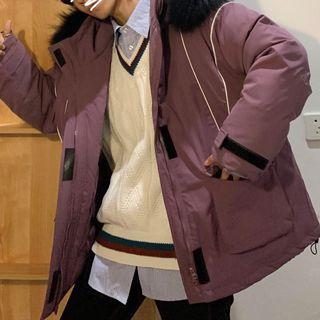 Hooded Cargo Coat