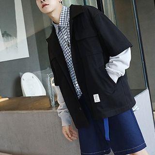 Paneled Utility Jacket
