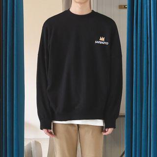 Crown Print Sweatshirt