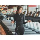 Mock-neck Long-sleeve Sports Top