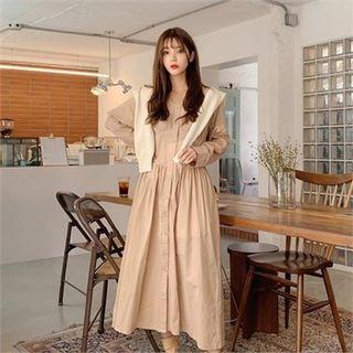 Button-through Maxi Dress