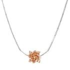 14k White & Rose Gold Necklace