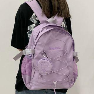 Set: Lettering Backpack + Coin Purse