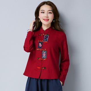 Panel Frog Button Jacket