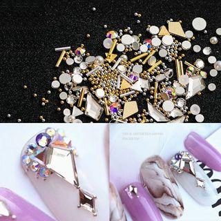 Rhinestone Nail Art Decoration Yh61 - One Size