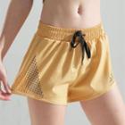 Perforated Sports Shorts