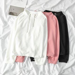 Double Half-zip Pullover