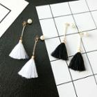Tassel Earring White