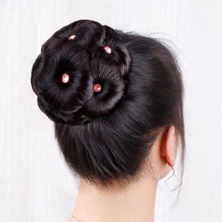 Embellished Hair Bun Maker