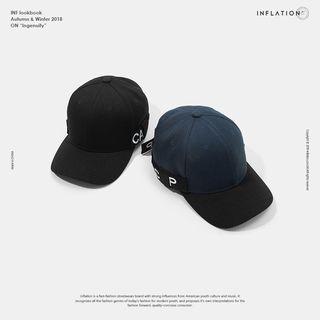 Buckled Embroidered Baseball Cap