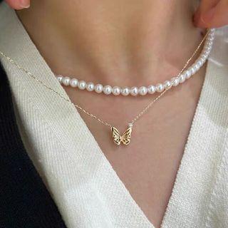Butterfly Chain Necklace / Ear Stud / Bracelet / Ear Cuff