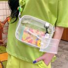 Transparent Crossbody Bag White - One Size