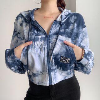 Tie Dye Zipped Jacket