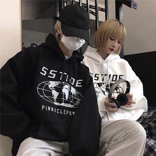 Earth Embroidered Hoodie