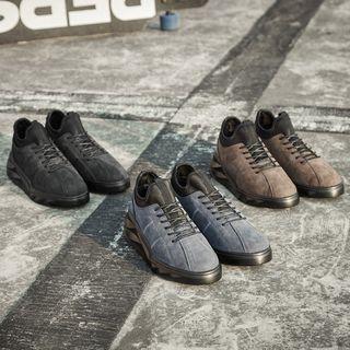 Panel Stitched Platform Sneakers