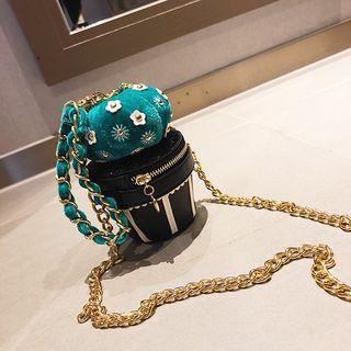 Cactus Crossbody Bag Black - One Size