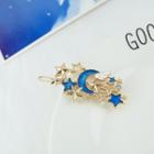 Moon Star Hair Pin As Shown In Figure - One Size