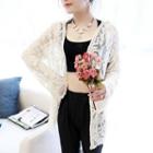 Perforated Lace Light Jacket
