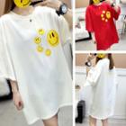 Smile Print Dress