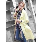 Stand-collar Colored Cotton Parka