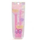 Mapepe - No Trace Hair Clip (pink Purple) 1 Pair