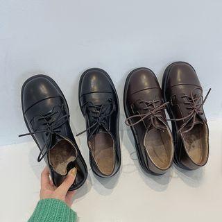 Fleece Lined Oxford Shoes