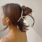 Twisted Hair Claw Ivory - One Size