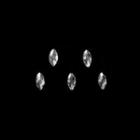 3d Nail Art Rhinestones (#6 Rugby Shape) (5 Pcs) 5 Pcs