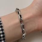 925 Sterling Silver Chain Bracelet 3024 - One Size