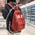Canvas Numbering Backpack