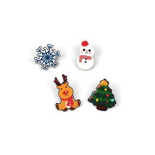 Cartoon Christmas Brooch