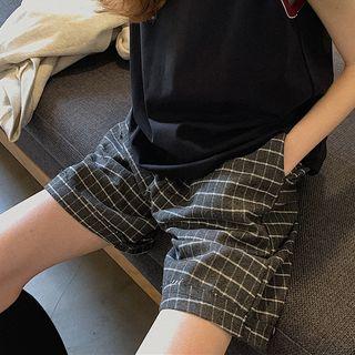 Check Shorts As Shown In Figure - One Size