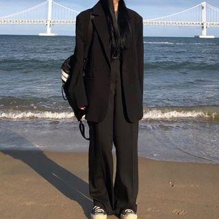 Lapel Blazer / Dress Pants
