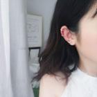 925 Sterling Silver Asymmetric Ear Cuff