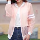 Sheer Striped Jacket