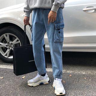 Loose-fit Cargo Jogger Jeans
