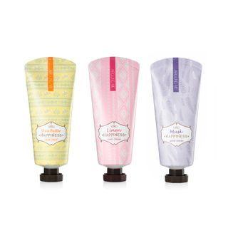 Around Me - Happiness Hand Cream - 3 Types Linen