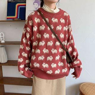 Sheep Jacquard Sweater