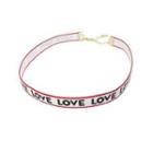 Love Letter Band Choker One Size