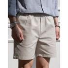 Drawstring-waist Linen Blend Shorts In 9 Colors