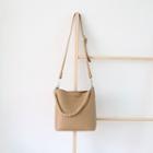 Faux Leather Braided Strap Bucket Bag