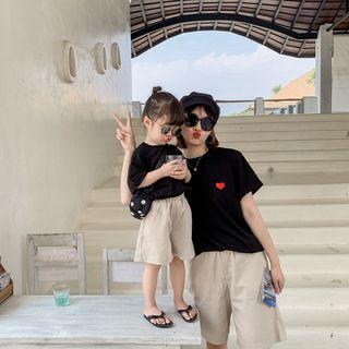 Family Matching Plain Shorts