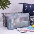 Printed Transparent Zip Pouch