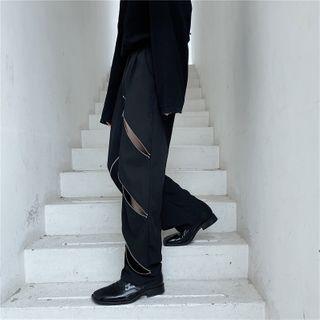 Zip Accent Dress Pants