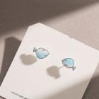 925 Sterling Silver Cartoon Fish Earring 1 Pair - 925 Sterling Silver - Cartoon Fish Earring - One Size