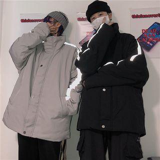 Reflexive Panel Padded Coat