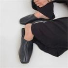 Seam-trim Slide Loafers