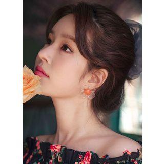 Daisy Plastic Earrings