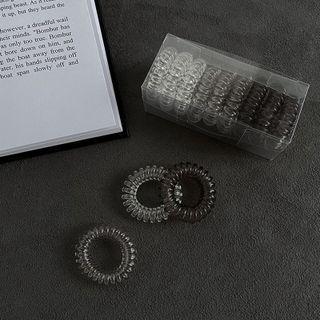 Set Of 9: Coil Hair Tie
