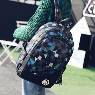 Couple Matching Patterned Backpack